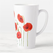 Tasse Latte Poppies (Droite)