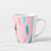 Tasse Latte Popular Feathers Luxury Boho Collection (Droite)