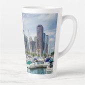 Tasse Latte Port de Chicago (Droite)