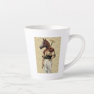 Tasse Latte Portrait de Polo Horse
