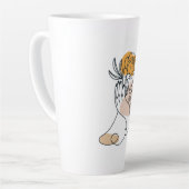 Tasse Latte Portrait féminin (Angle gauche)