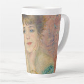 Tasse Latte Portrait of Actress Jeanne Samary, Auguste Renoir (Angle droit)
