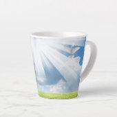 Tasse Latte Portraits de grâce (Angle droit)