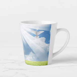Tasse Latte Portraits de grâce