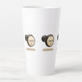 Tasse Latte Pot à café avec arrêt de jeu d'orgue à tuyaux COFF (Devant)