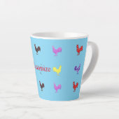 Tasse Latte Poules de poulet Thunder_Cove (Angle droit)