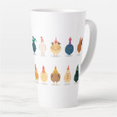 Tasse Latte  Poulet mou (Angle droit)