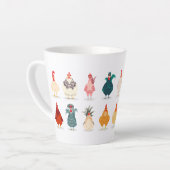 Tasse Latte Poulet mou (Angle gauche)