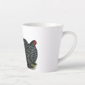Tasse Latte Poulet moucheté (Droite)