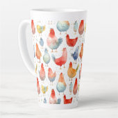 Tasse Latte Poulets d'élevage (Angle gauche)