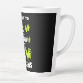 Tasse Latte Poulets Et Jardinage (Droite)