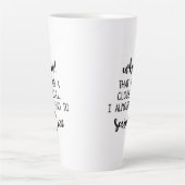Tasse Latte Pourquoi c'était un appel à la socialisation (Devant)