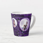 Tasse Latte Poussée Lune Feu Latte Enfant (Angle droit)