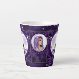 Tasse Latte Poussée Lune Feu Latte Enfant