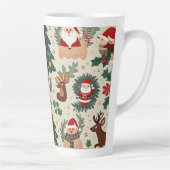 Tasse Latte Poussettes de Noël pour les enfants (Droite)