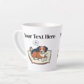 Tasse Latte Powered by Coffee & Dog Dreams (Angle gauche)