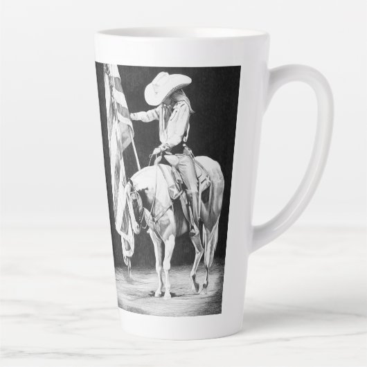 Tasse Latte Prayers de Stampede (ballpoint) (Droite)