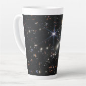 Tasse Latte Premier champ profond de l'univers de James webb (Angle gauche)