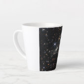 Tasse Latte Première vue profonde de l'univers de Webb (Angle gauche)