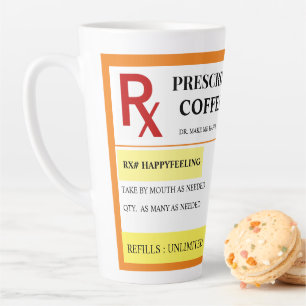 Tasse Latte Prescription conçue