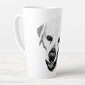 Tasse Latte Présence monochrome (Angle gauche)