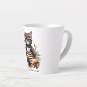 Tasse Latte Prêt Pour L'École Comme Un Patron (Angle droit)