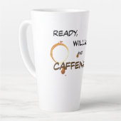 Tasse Latte Prêt, prêt et affiné (Angle gauche)