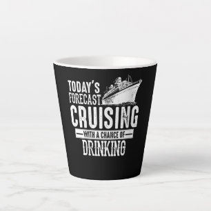Tasse Latte Prévision Des Jours Croisière Avec Une Chance De B
