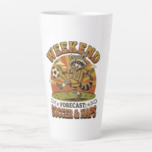 Tasse Latte Prévisions de week-end Football et siestes Raton l