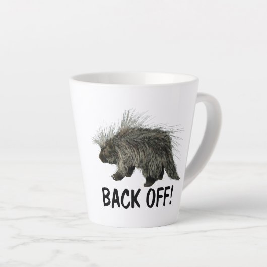 Tasse Latte Prickly Porky (Angle droit)