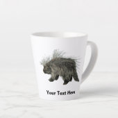 Tasse Latte Prickly Porky (Angle droit)