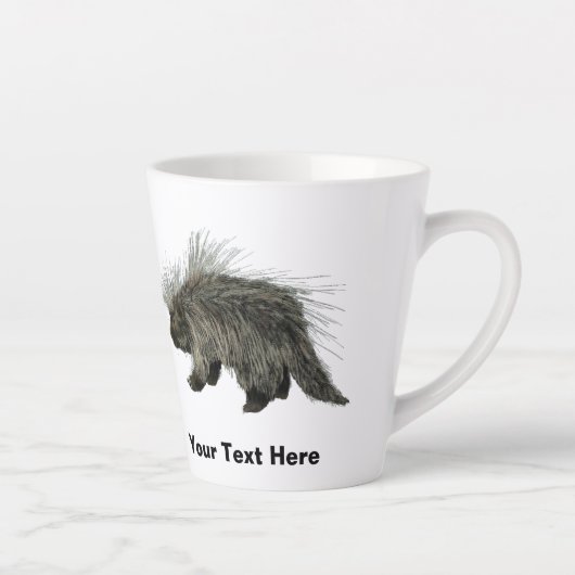 Tasse Latte Prickly Porky (Droite)