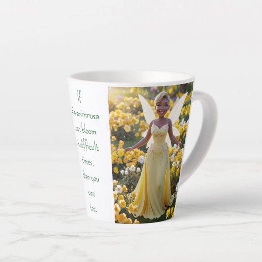 Tasse Latte Primrose (Angle droit)