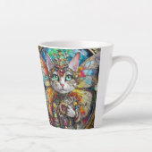 Tasse Latte Princesse Kitty Chat de la Brigade des papillons (Droite)