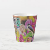 Tasse Latte Printemps (Devant)