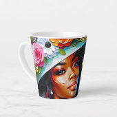 Tasse Latte Printemps Un Dimanche Matin (Angle gauche)