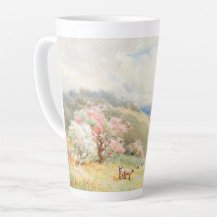 Tasse Latte Printemps vintage par Joseph Rubens Powell