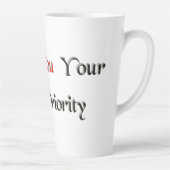Tasse Latte Priorité 1 (Droite)