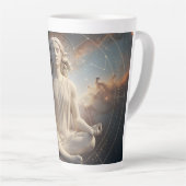 Tasse Latte Prise de conscience (Angle droit)