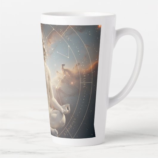 Tasse Latte Prise de conscience (Droite)