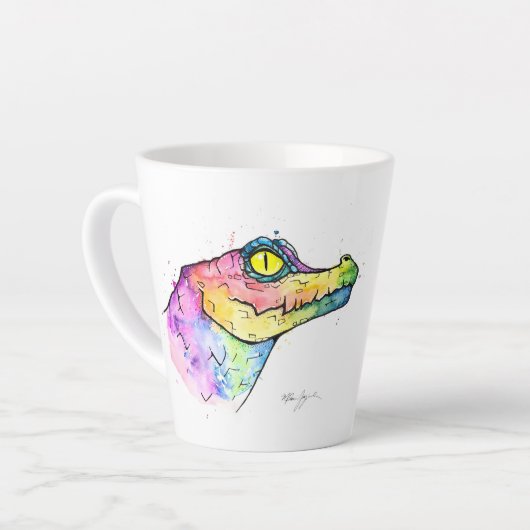 Tasse Latte Prism Gator (Angle gauche)