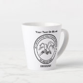 Tasse Latte Prison des politiciens de l'Illinois (Angle droit)