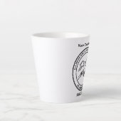 Tasse Latte Prison des politiciens de l'Illinois (Devant)