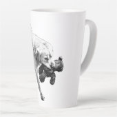 Tasse Latte Prix de la motion (Angle droit)