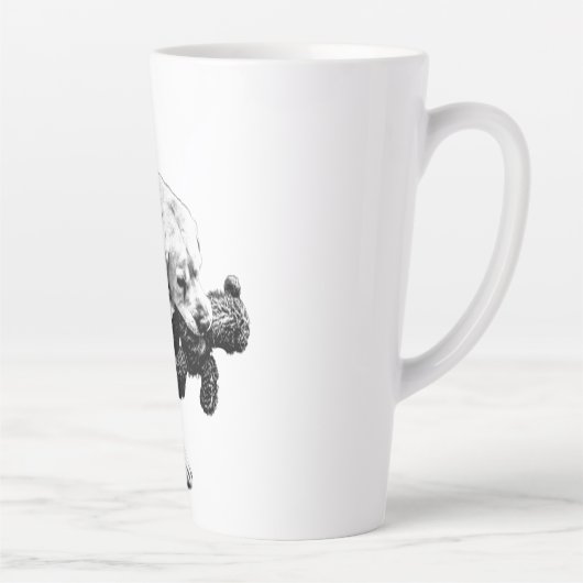 Tasse Latte Prix de la motion (Droite)