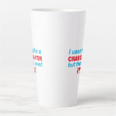 Tasse Latte Pro procrastinator - drôle (Devant)