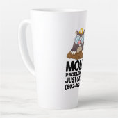 Tasse Latte Problèmes de chimie - Mole (Angle gauche)