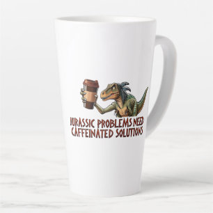 Tasse Latte Problèmes Jurassiques : Des solutions à la caféine