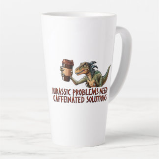 Tasse Latte Problèmes Jurassiques : Des solutions à la caféine