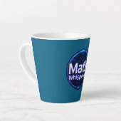 Tasse Latte Prof de maths chuchoteur de maths (Angle gauche)
